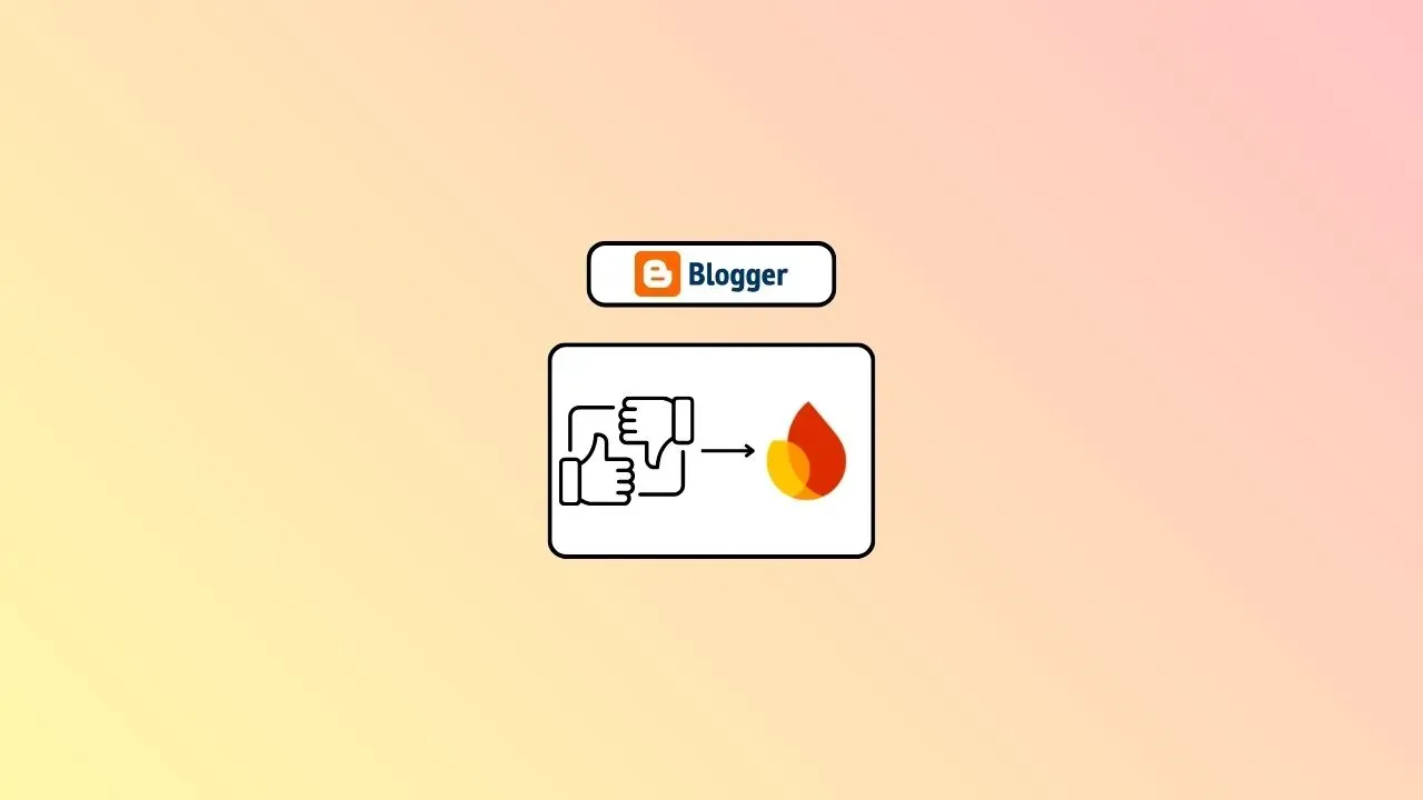 How to Add Like and Dislike Button in Blogger Using Firebase